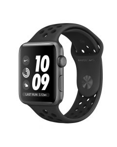Apple Watch Nike + 38mm Aluminum case with Black Nike Sport Band