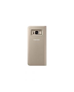Samsung Galaxy S8 Original Clear View Case (Gold)