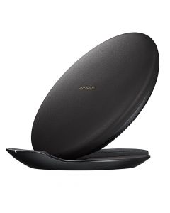 Samsung Wireless charger Convertible with travel Adapter (Black)